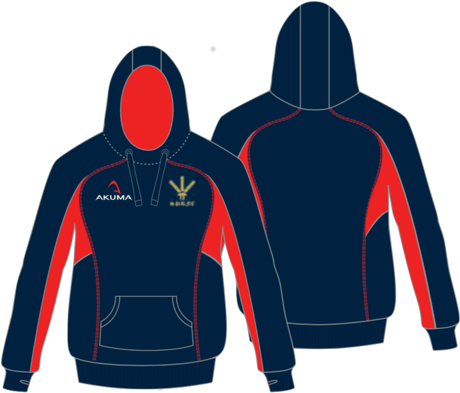 Akuma Kirin Hoodie - Hoodie (1024x1024), Png Download