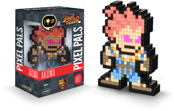 Pixel Pals Street Fighter Akuma - Pixel Pals Bison (580x580), Png Download