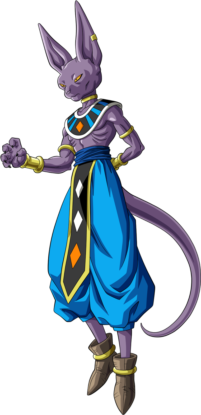 Download All At Once - Beerus Costume (840x1600), Png Download