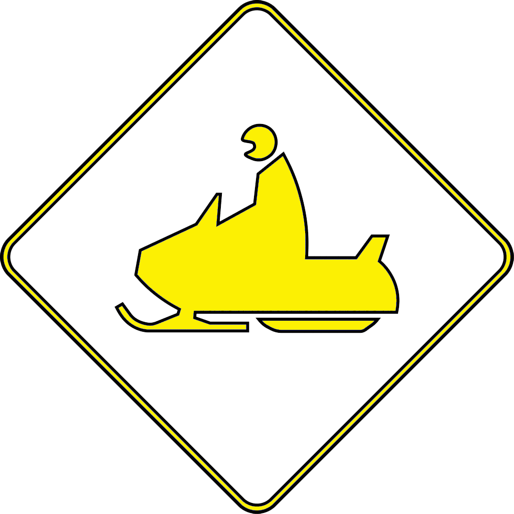 **sask Snow Trails Closed** (1024x1024), Png Download