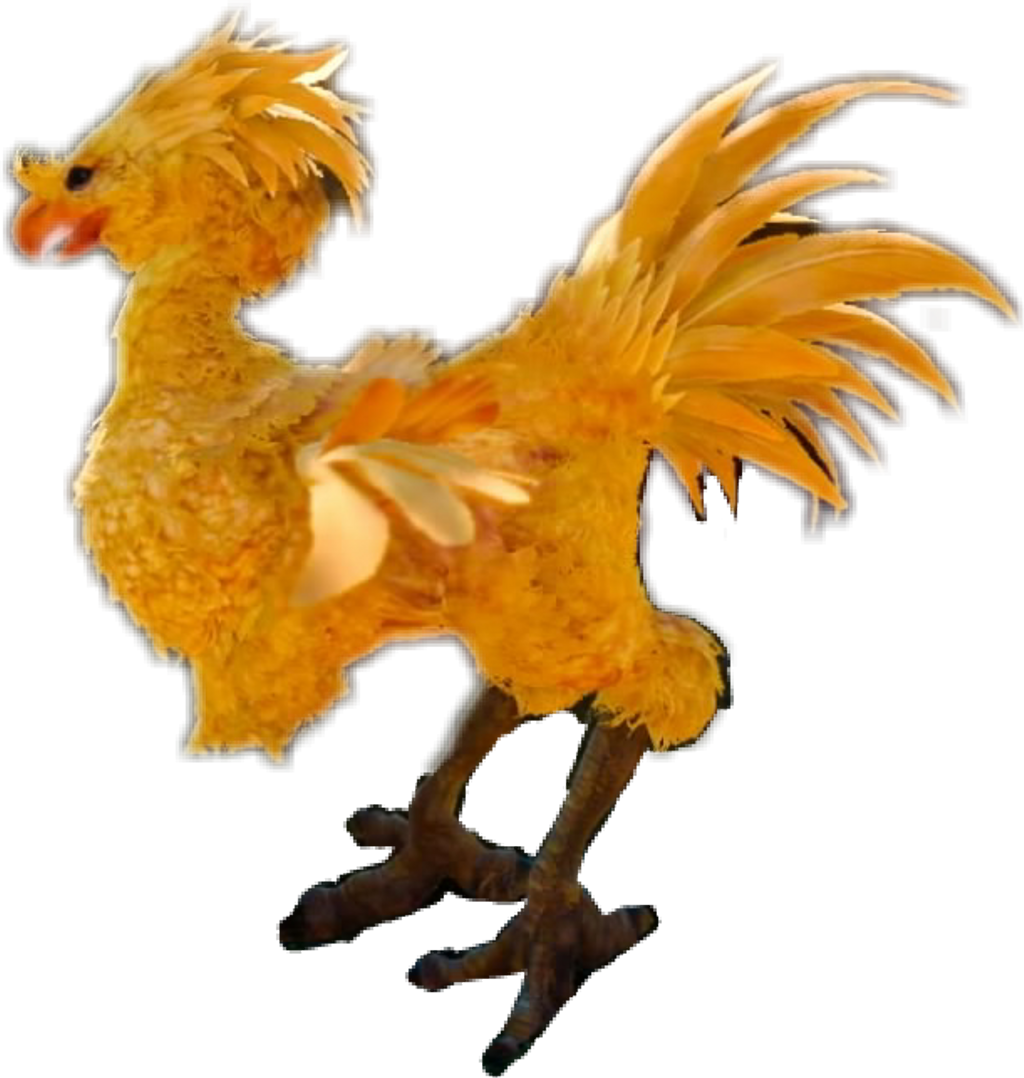 Chocobo Sticker - Rooster (1024x1078), Png Download