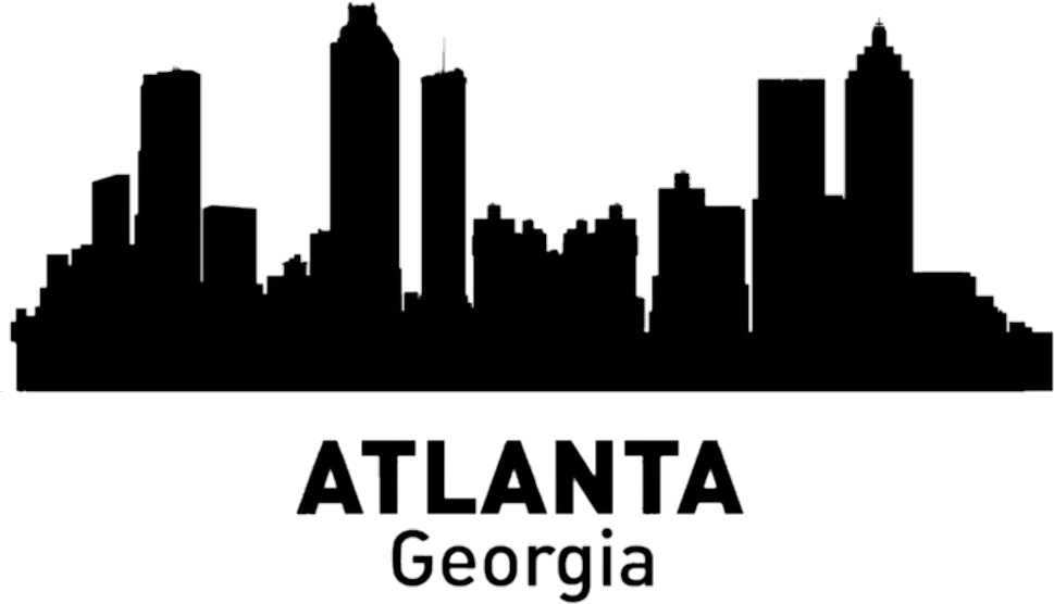 Atlanta Sticker - Atlanta (1024x740), Png Download