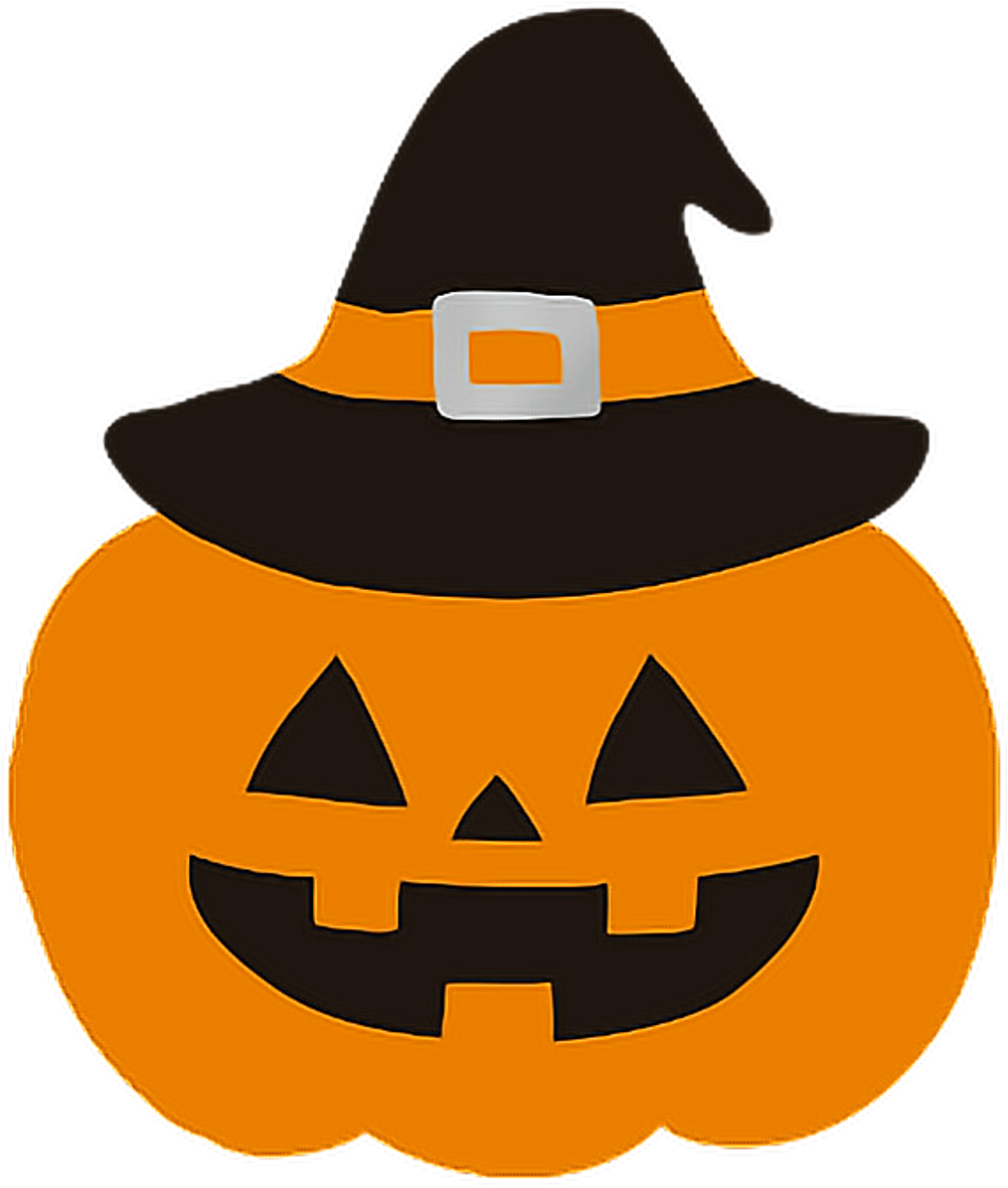 #halloween #cute #trickortreat #pumpkin #hat #colorful - Jack-o'-lantern (1024x1203), Png Download