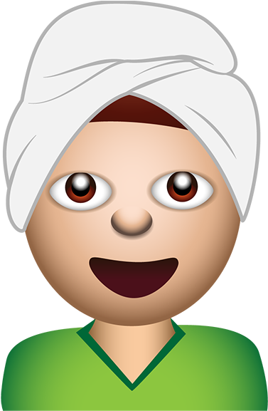 Loreal Garnier Illustrated Messaging Sticker Emoji - Cartoon (600x600), Png Download