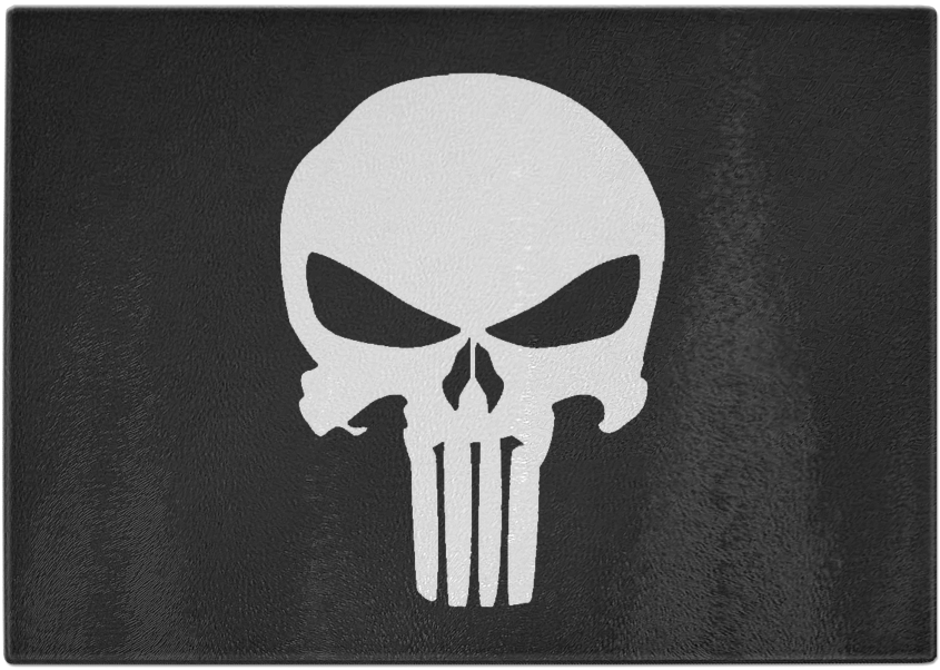 Punisher Cutting Board - Punisher Skull (1024x1024), Png Download