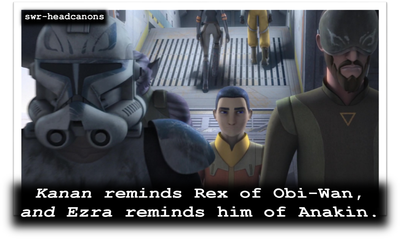 Kanan Reminds Rex Of Obi Wan, And Ezra Reminds Him - Pc Game (1280x764), Png Download