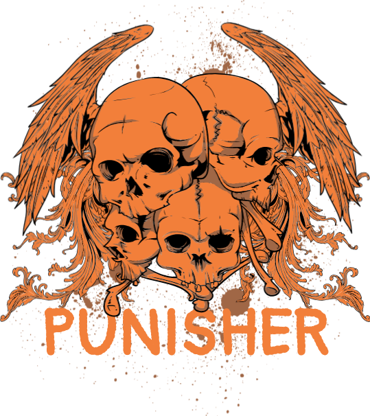 Home » Design » Punisher - Illustration (539x606), Png Download
