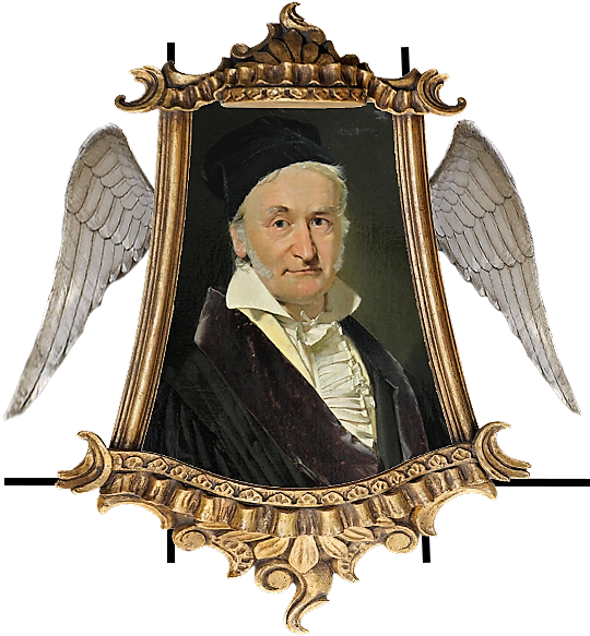 Gauss - Illustration (548x595), Png Download