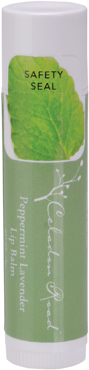 Peppermint Lavender Lip Balm Celadon Road Www - Aloe (1200x1800), Png Download