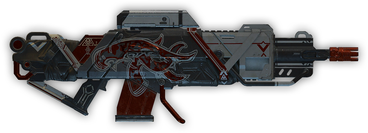 Thunderbolt Of Yvenia - Assault Rifle (1280x552), Png Download