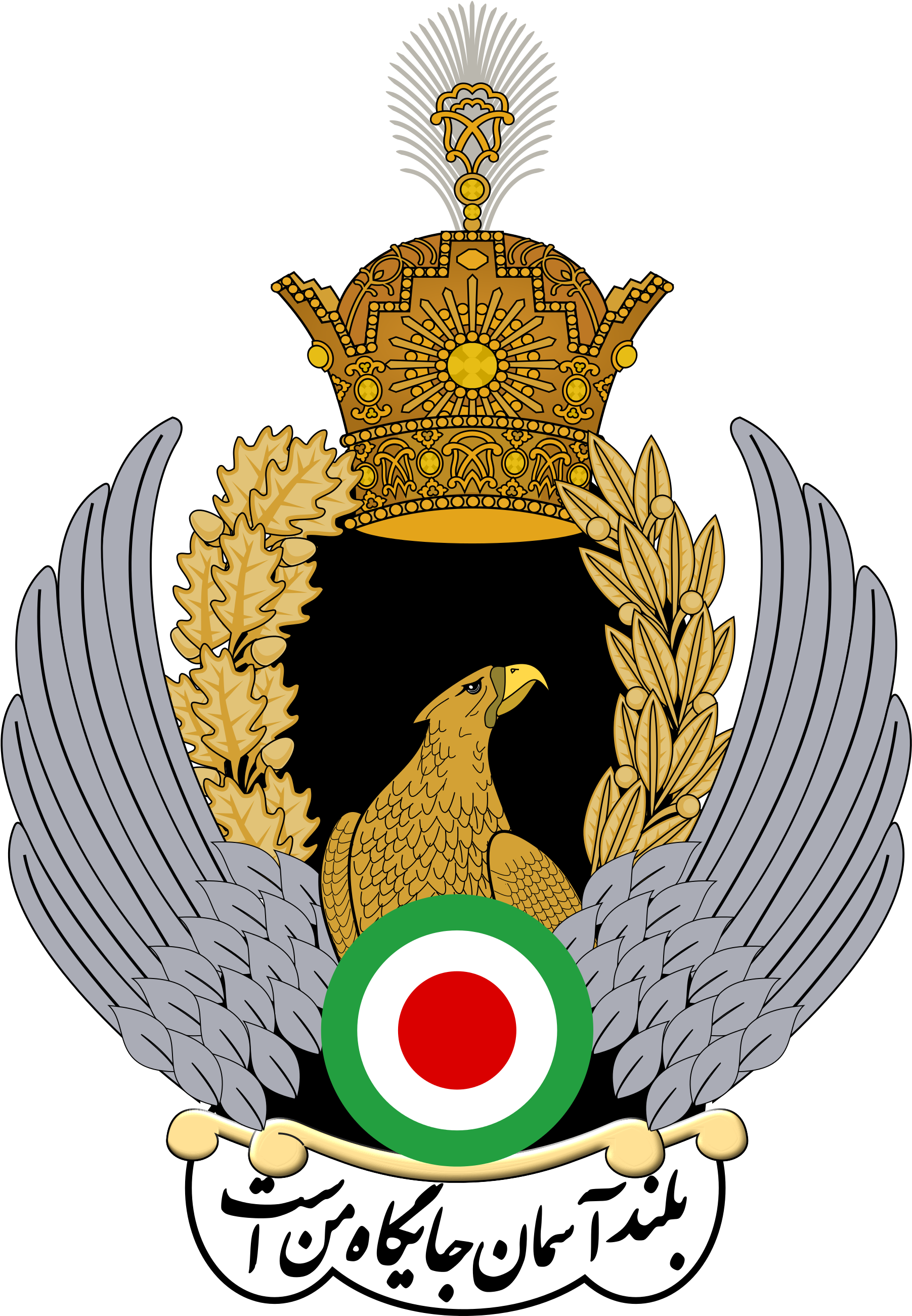 Imperial Iranian Air Force - Islamic Republic Of Iran Air Force (2000x2667), Png Download