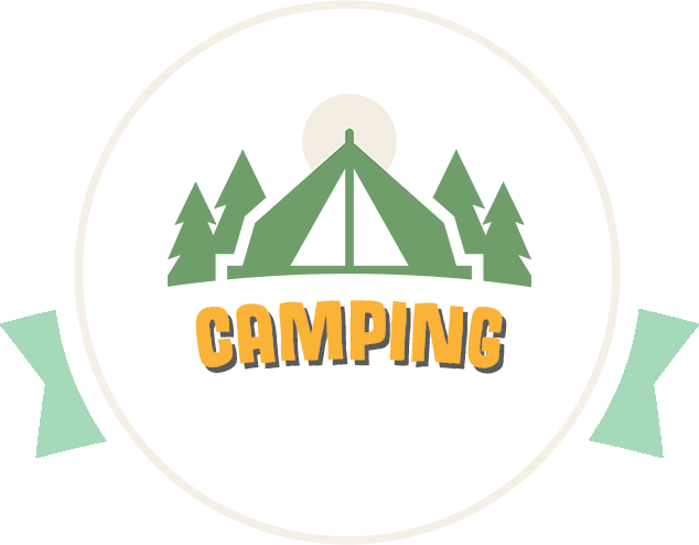 Lodging - Camping Png (634x494), Png Download