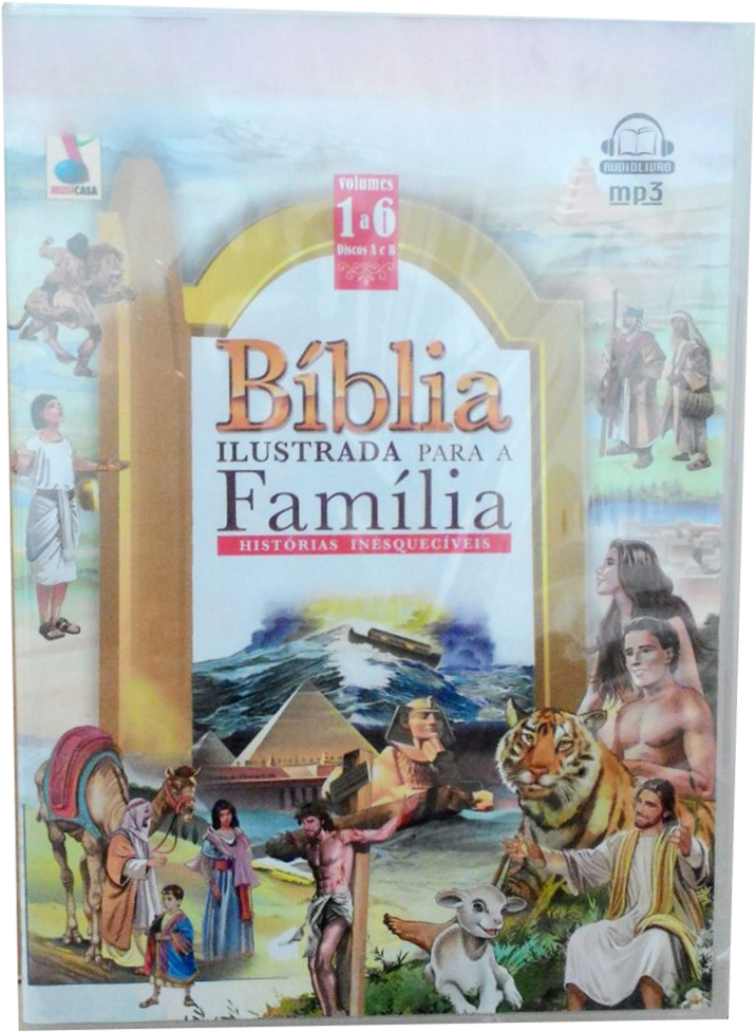 Biblia Ilustrada Para A Familia (1036x1036), Png Download