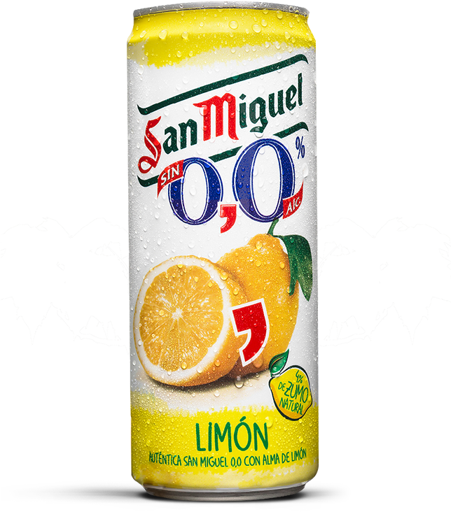 San Miguel 0,0% Limón - San Miguel 0 0 Limon Png (643x1080), Png Download