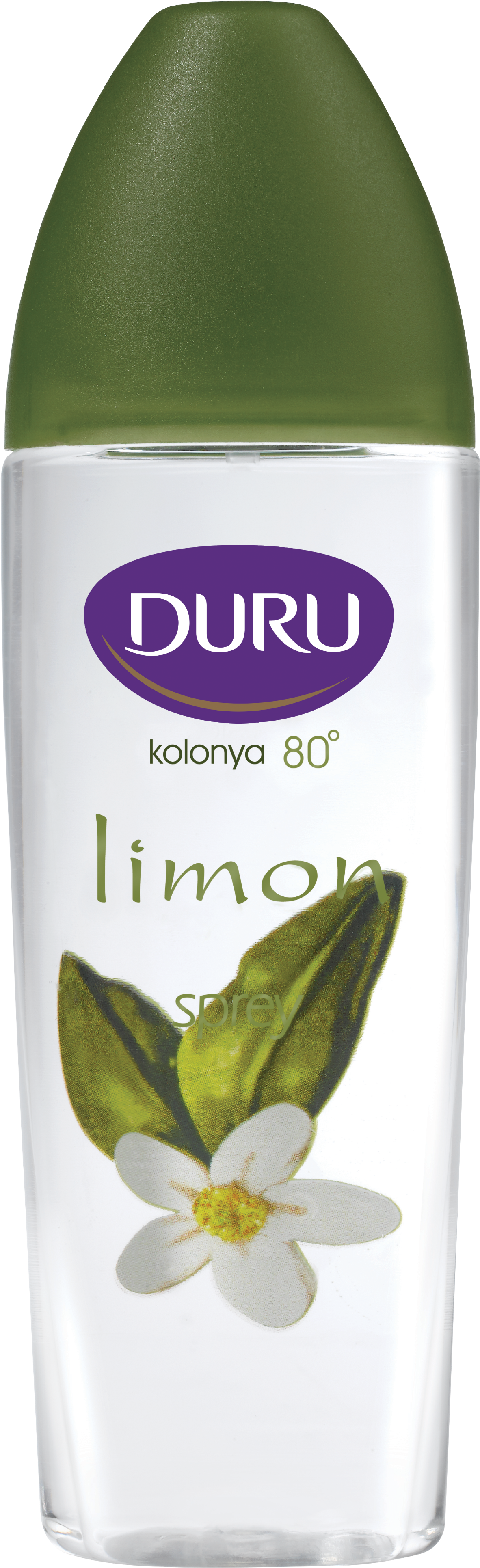 Duru Lemon Cologne 150ml Spray - Duru Lemon Cologne (1770x4146), Png Download