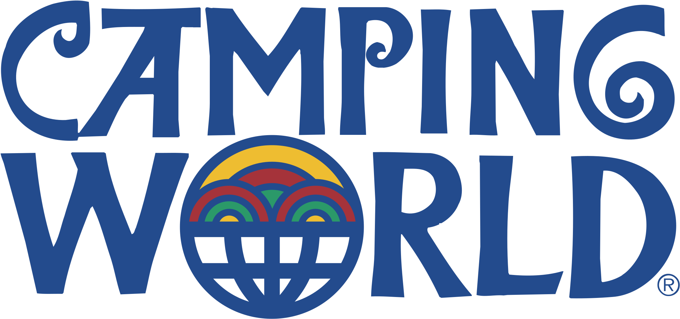 Camping World Logo Png Transparent - Camping World (2400x2400), Png Download