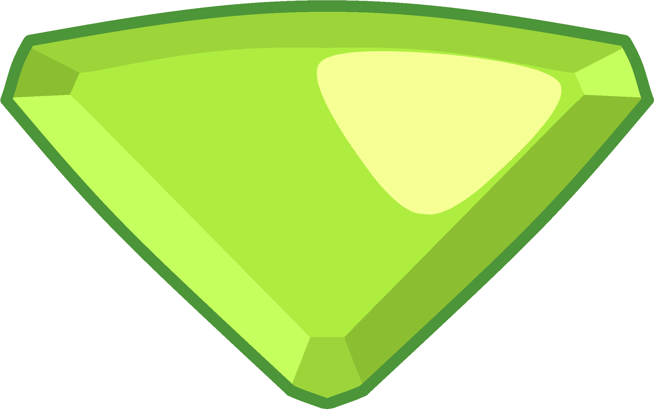 Squaridot Gemstone By Theoffcolors (2267x1418), Png Download
