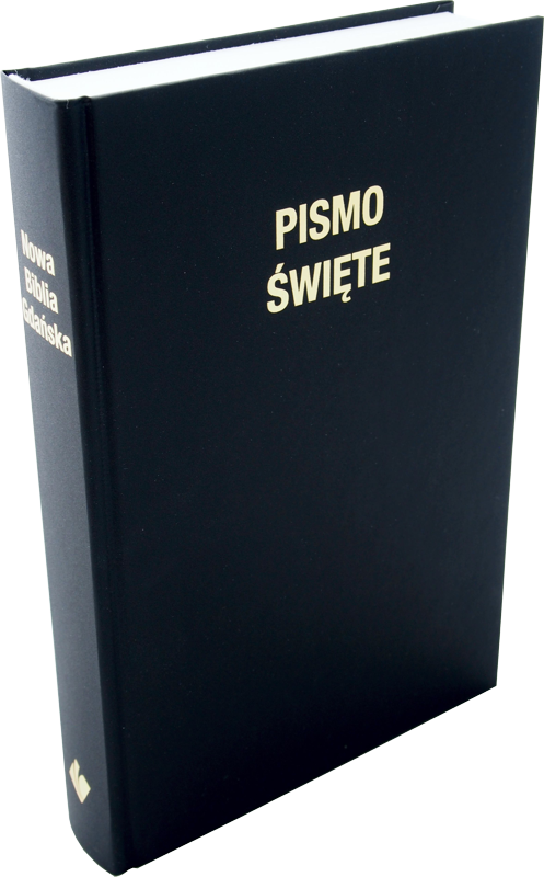 Biblia Gdańska Nbg Twarda Czarna - Book Cover (497x800), Png Download
