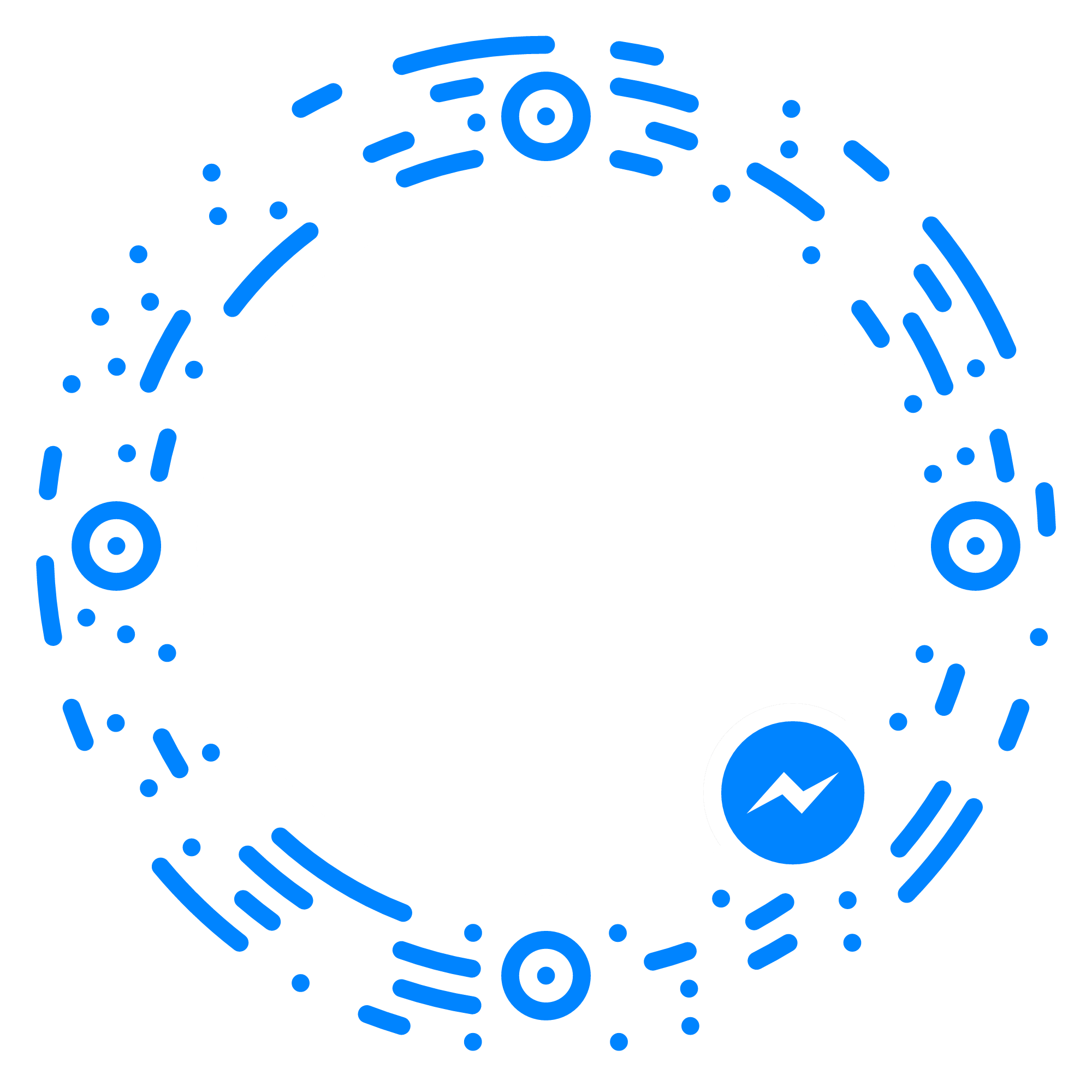 Chat Bot Messenger Code (2000x2000), Png Download