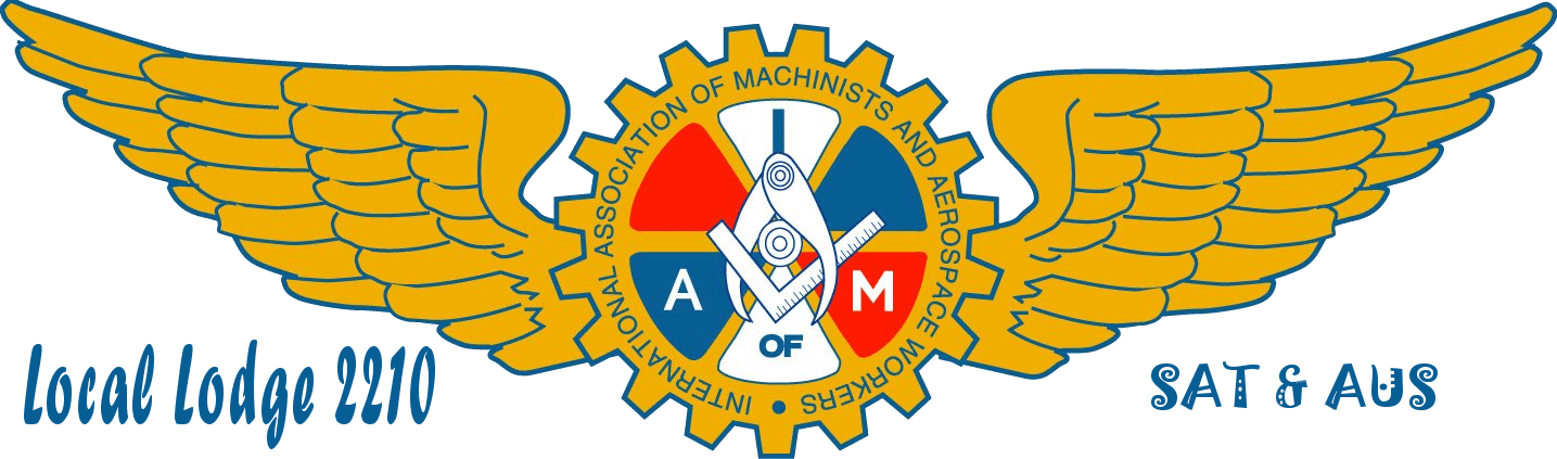 Tell Your Friends - International Association Of Machinists And Aerospace (1435x423), Png Download