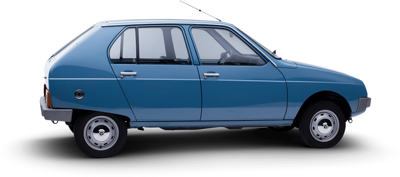 19 - Citroën Visa (1600x988), Png Download