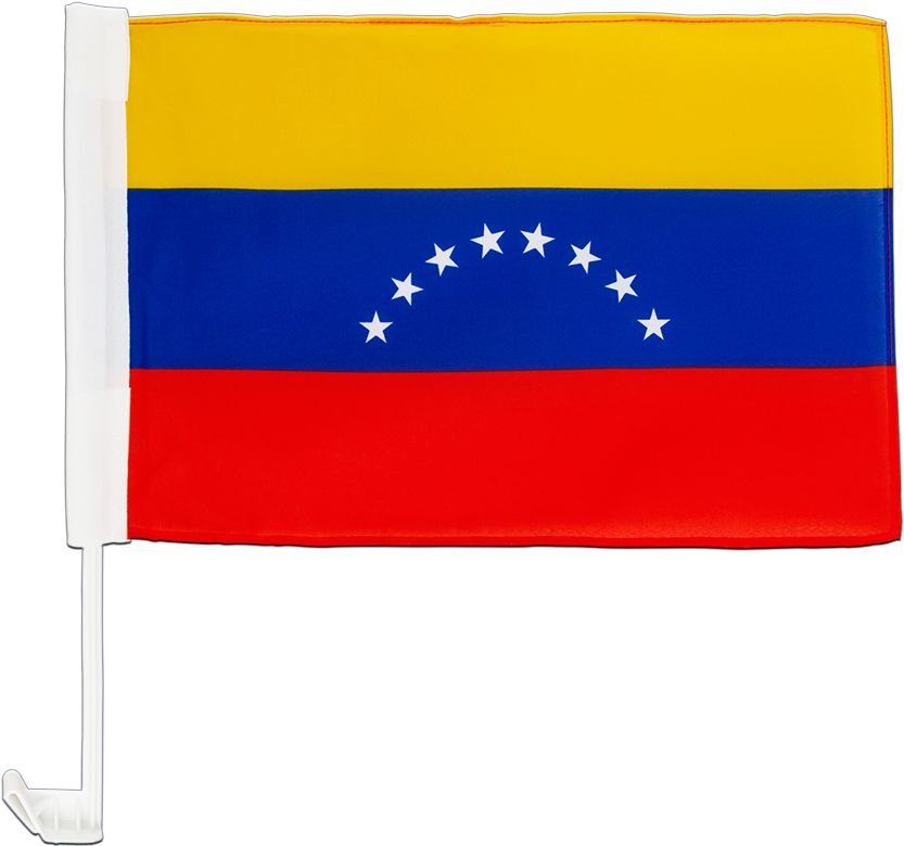 Venezuela 8 Stars Car Flag 12x16" - Flag (1500x1000), Png Download