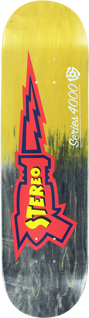 Stereo Raygun 4000 Deck - Skateboard Deck (1024x1024), Png Download