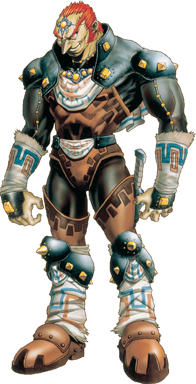 Ganondorfart Oot - Ganondorf Legend Of Zelda (400x782), Png Download