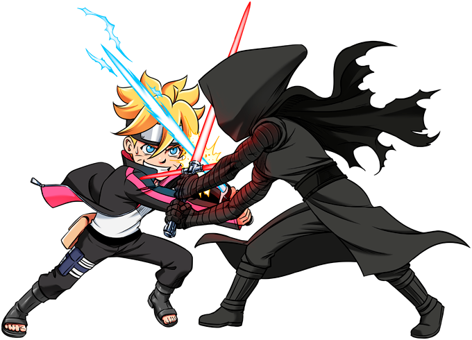 Boruto And Kylo Ren Preview - Kylo Ren (680x490), Png Download