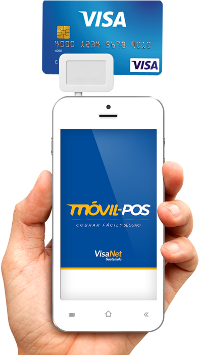 Movilpos - Pos Movil Visa Png (470x702), Png Download