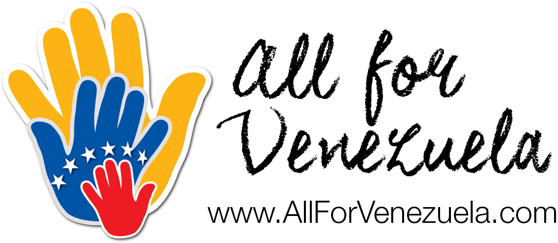 All For Venezuela Logo Out-02 - All For Venezuela Charity (1328x579), Png Download