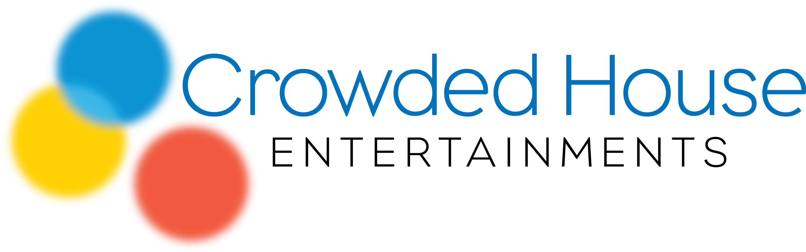 Crowded House Entertainments - Graphic Design (2875x1084), Png Download