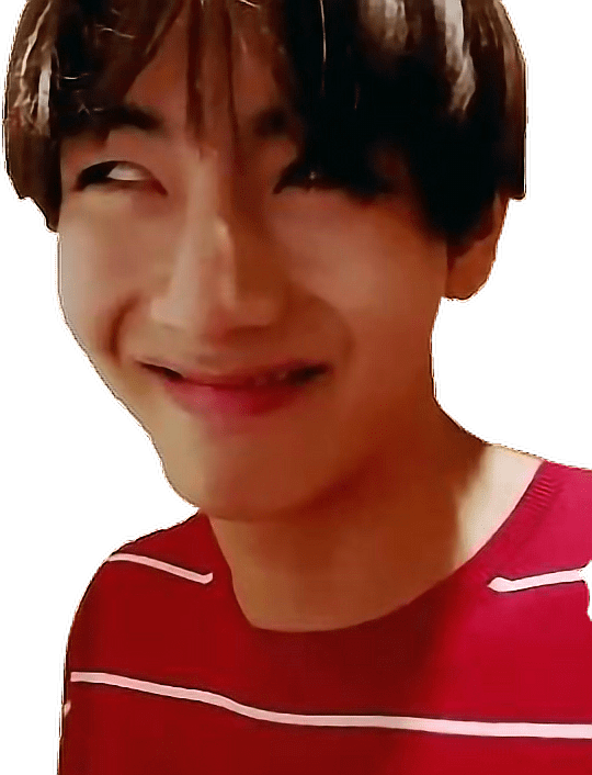 Derp Tae - Sticker Thaliwis - Taehyung Bts Ugly Face (540x706), Png Download