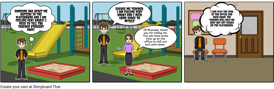 Brendan In The Playground - Safety Project (1164x385), Png Download