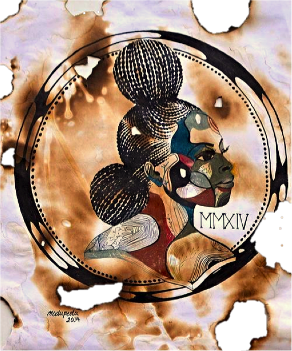 Color Pencil And Ink On Paper,&nbsp - Illustration (574x688), Png Download