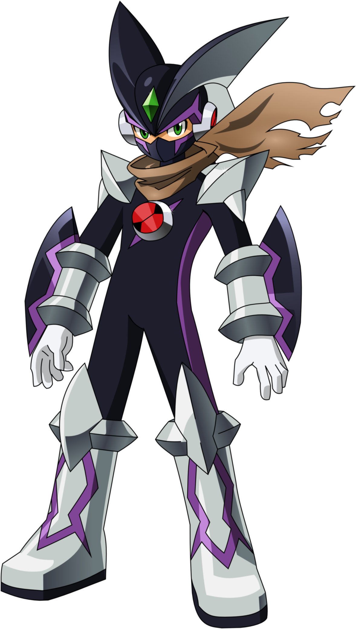 Megaman Bass Photo - Bass Mega Man X (2653x2653), Png Download