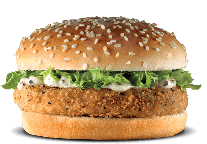 Rustlers Southern Fried Chicken Burger - Patty (860x550), Png Download