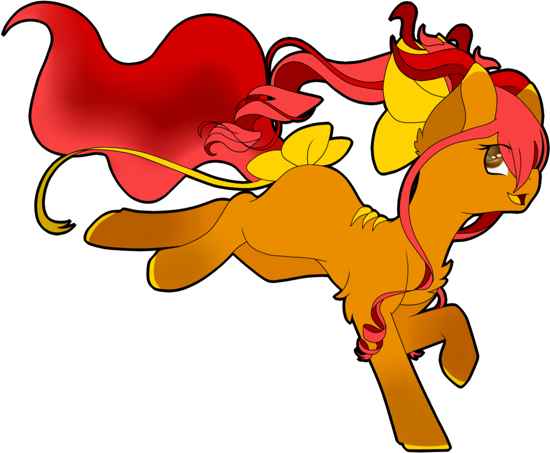 Absolitedisaster08, Bow, Female, Hair Bow, Mare, Oc, - Cartoon (1074x885), Png Download