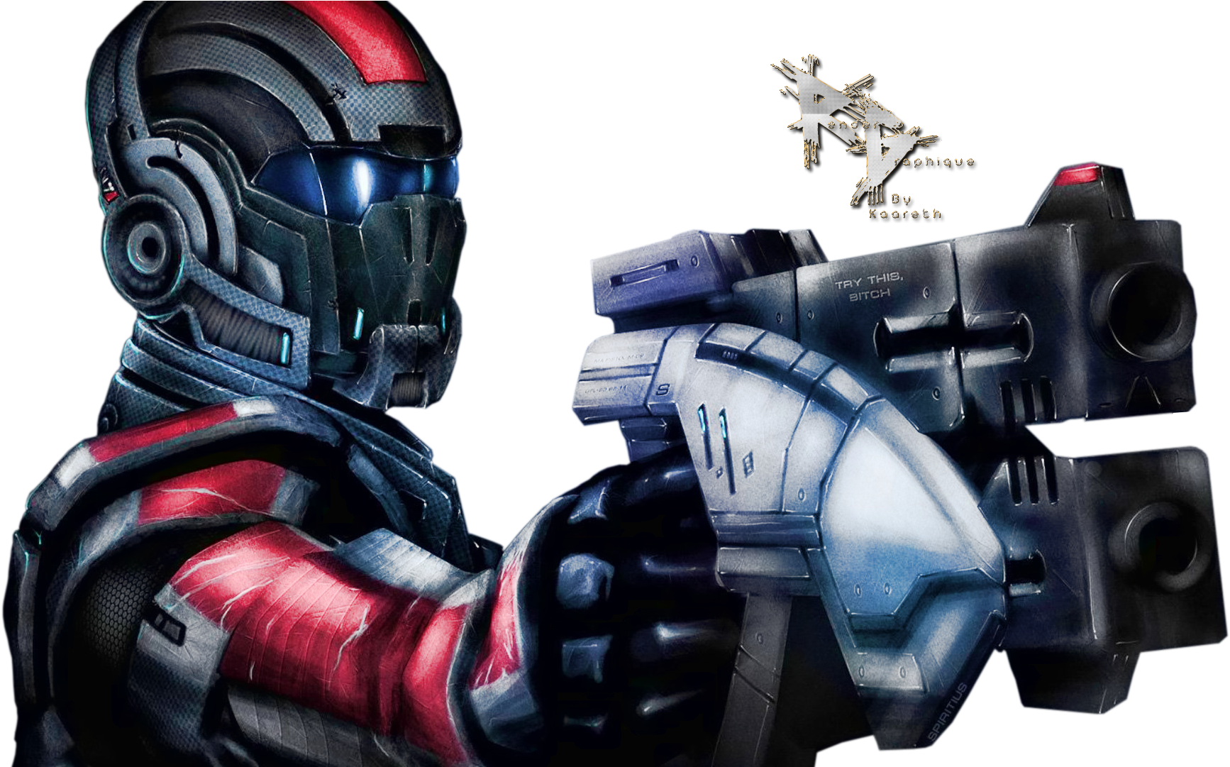 Science Fiction Soldier (1920x1080), Png Download