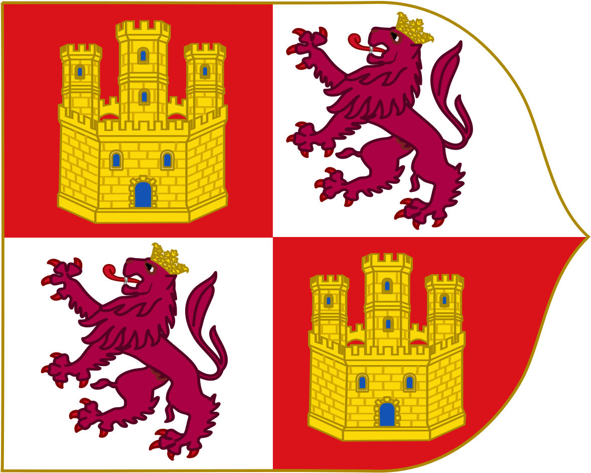 Spain Flag In The 15th Century (1200x969), Png Download