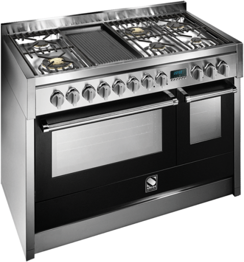Genesi 120cm Combi Steam Upright Cooker With Wok & - Piano De Cuisson 120 Cm (600x700), Png Download