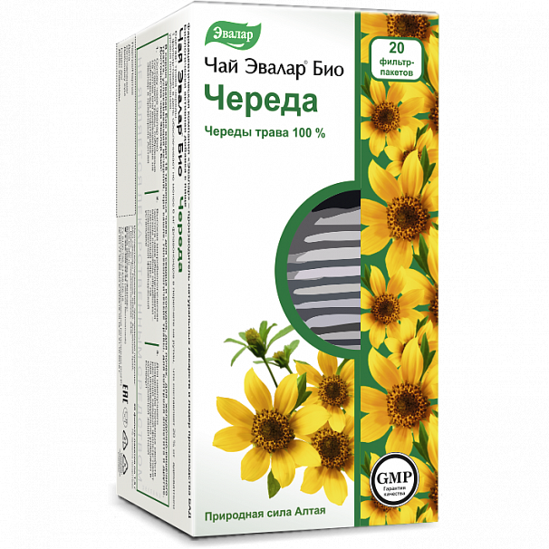 Evalar Bio Bur-marigold Tea - Чай Эвалар Био Череда (606x606), Png Download