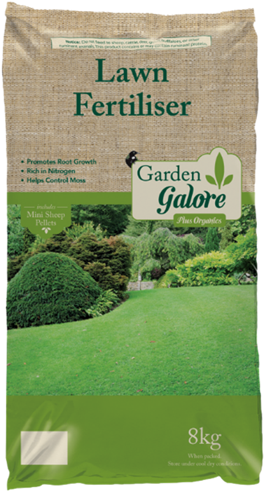 Garden Galore Lawn Fertiliser 8kg - Grass (800x800), Png Download