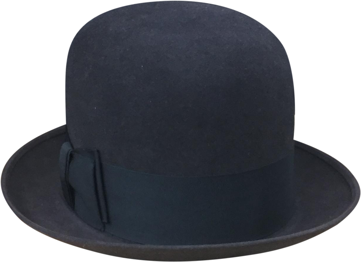 Magritte Bowler Hat - Fedora (1285x1011), Png Download