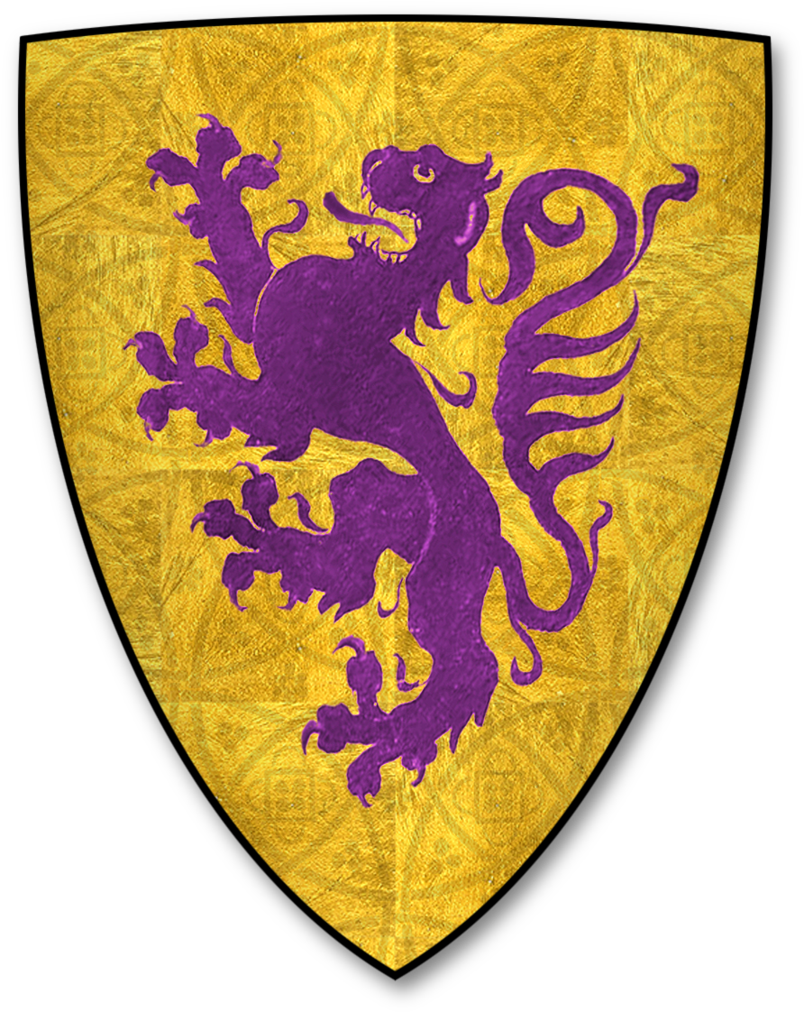 K 001 Coat Of Arms Lacy Henris, Quens De Nicole - De Lacy Coat Of Arms (1200x1200), Png Download