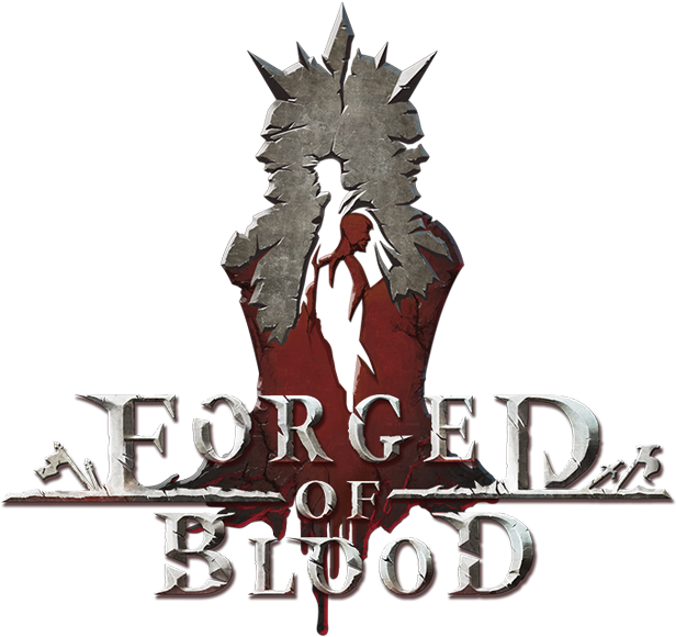 Forged Of Blood Logo Fulltext - Illustration (675x612), Png Download