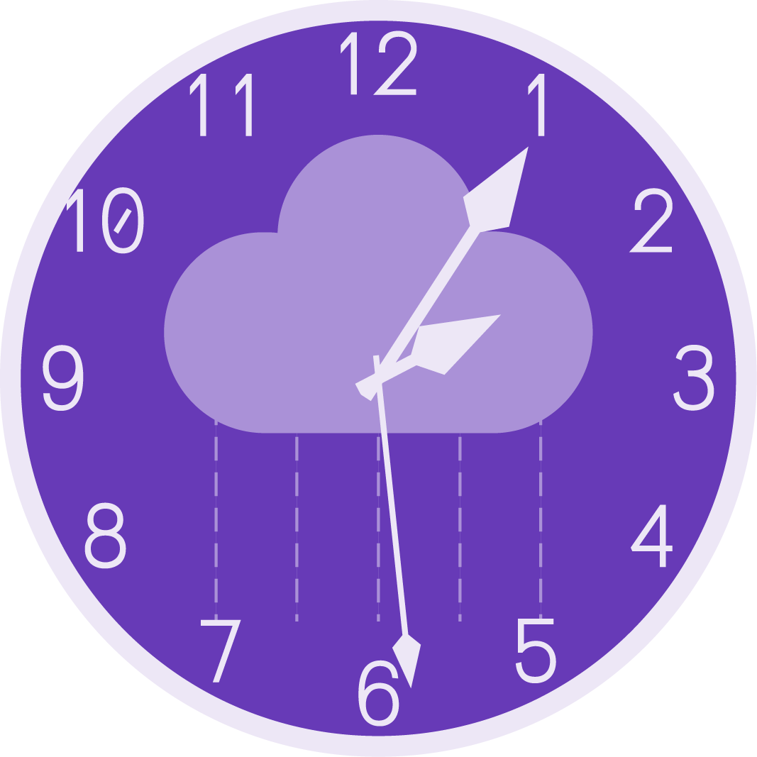 Blue - Animated Watch (1067x1067), Png Download
