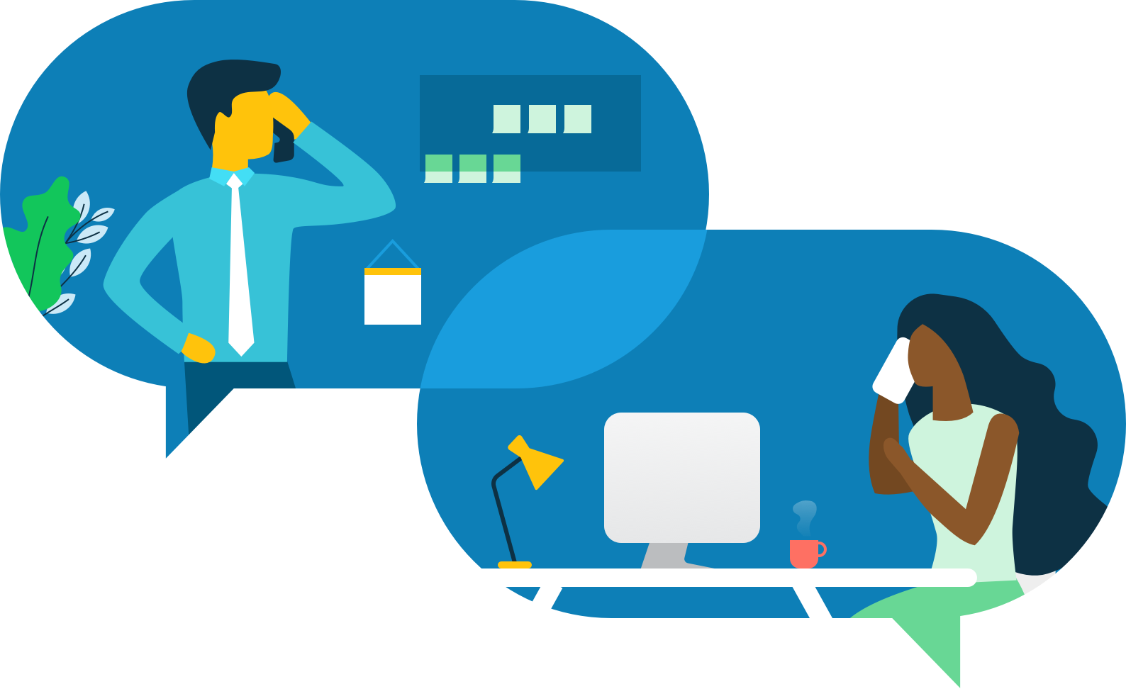Careers-hero - Illustration (1588x972), Png Download