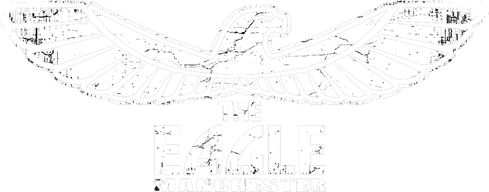 Eagle Bar Manchester Logo (983x386), Png Download