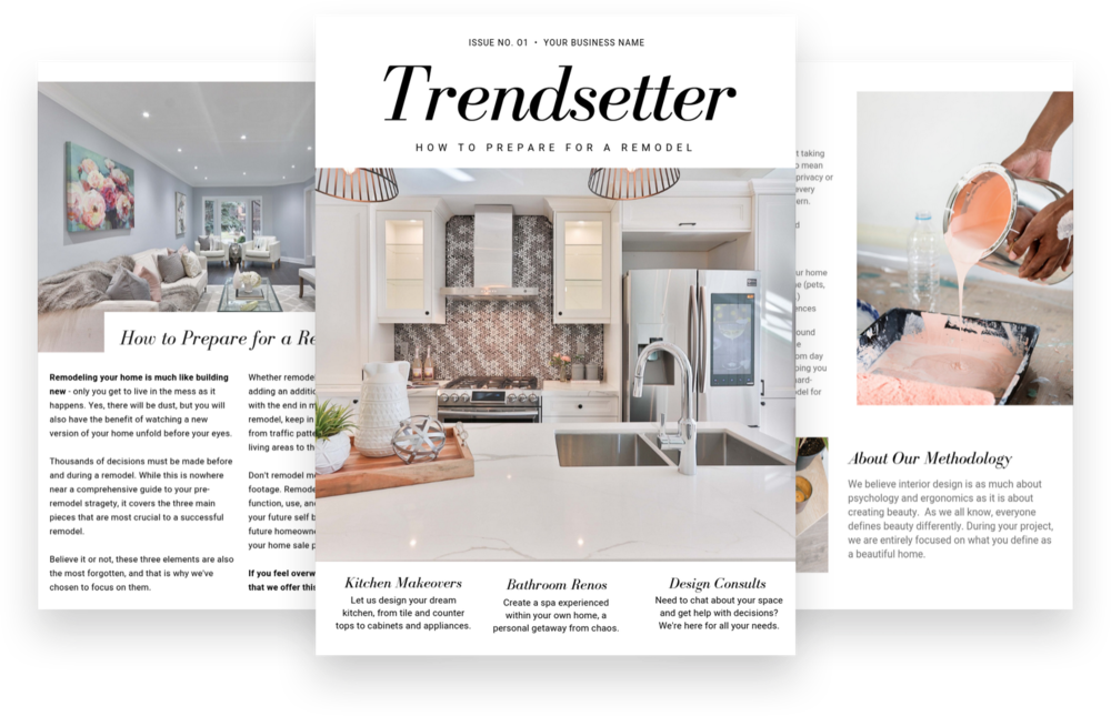Branded Magazine Ebook Freebie Lead Magnet Interior - Kitchen (1000x645), Png Download